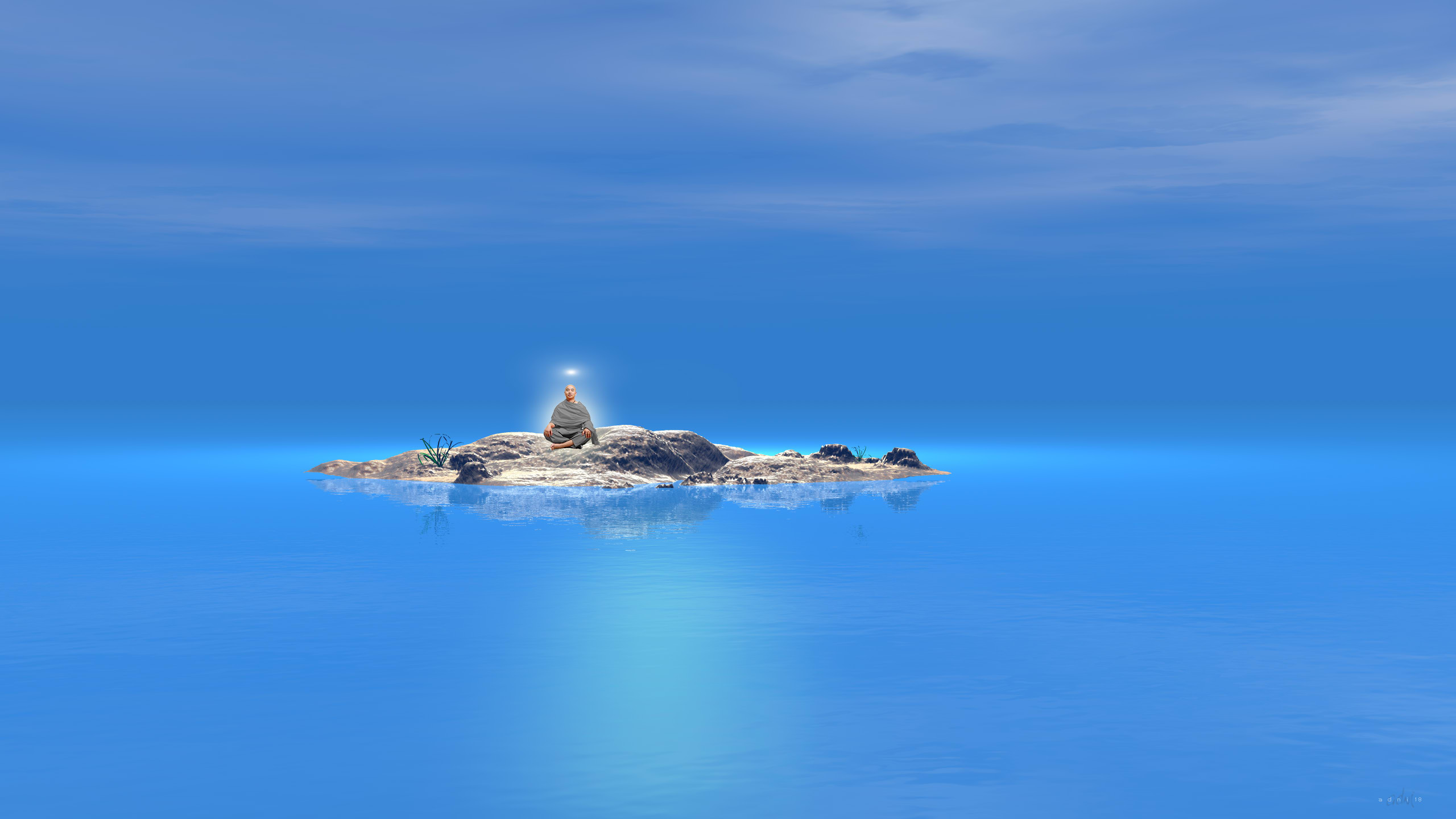 Meditation on Island